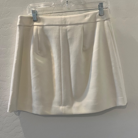 Express White and black NWT size 10 mini skirt zipper down front Y2K - Picture 5 of 5